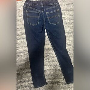 Cartier Dark Blue and Gold Stitch Jeans